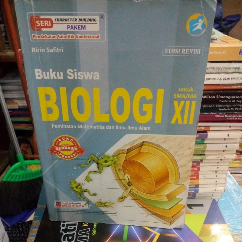 Buku siswa Biologi untuk SMA kelas 12 Mediatama