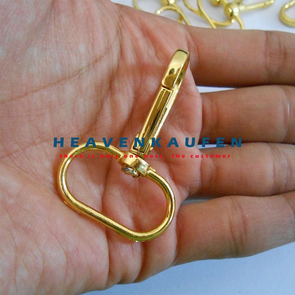 Pengait Kait Tas 2,5 cm Gold Emas Kualitas Premium Type B