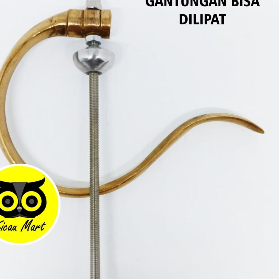 ☜ GANTUNGAN KANDANG BURUNG KUNINGAN LIPAT CANTOLAN SANGKAR MURAI KOTAK LOVEBIRD EBOD ORIQ JAYA GTPLK