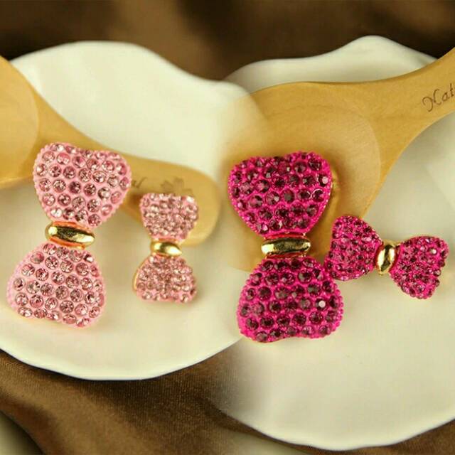 Swarovski Ribbon Set pita Bahan DIY Handmade Case