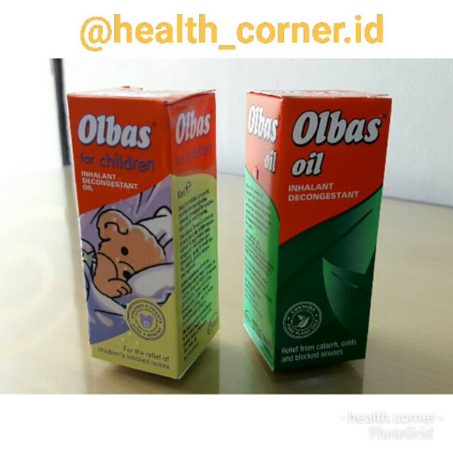 Olbas Children - Olbas Oil Inhalant Dekongestan Essential Batuk Pilek Hidung Tersumbat