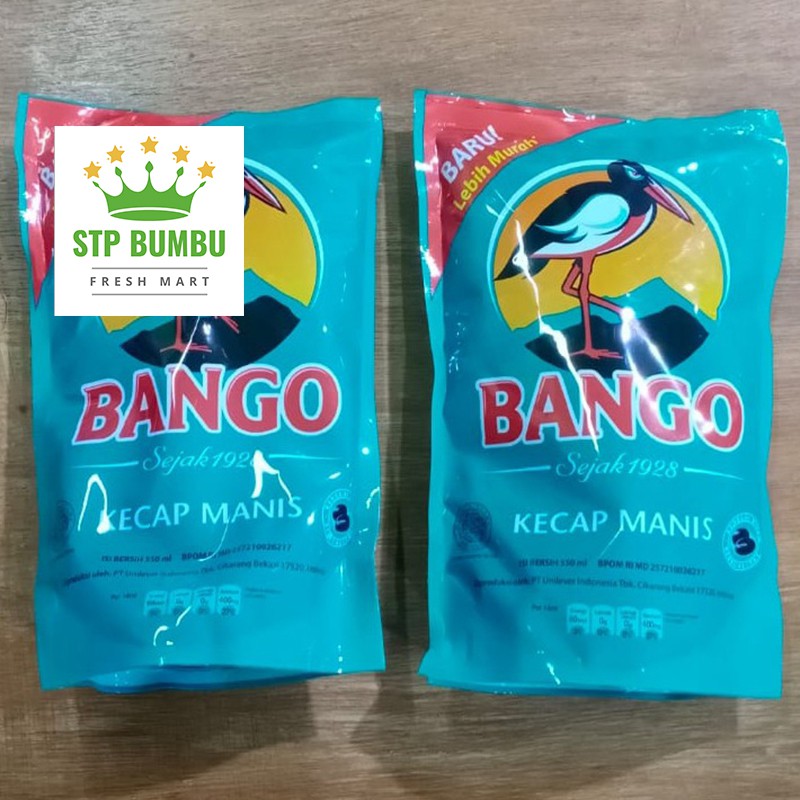 Kecap Manis Bango 550 ml - 1 pcs