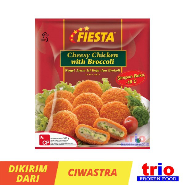 FIESTA CHEESY CHICKEN WITH BROCCOLI 500GR