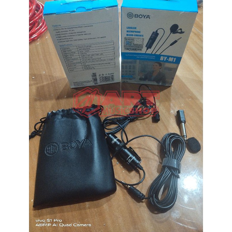 Mic Clip on BOYA BY-M1