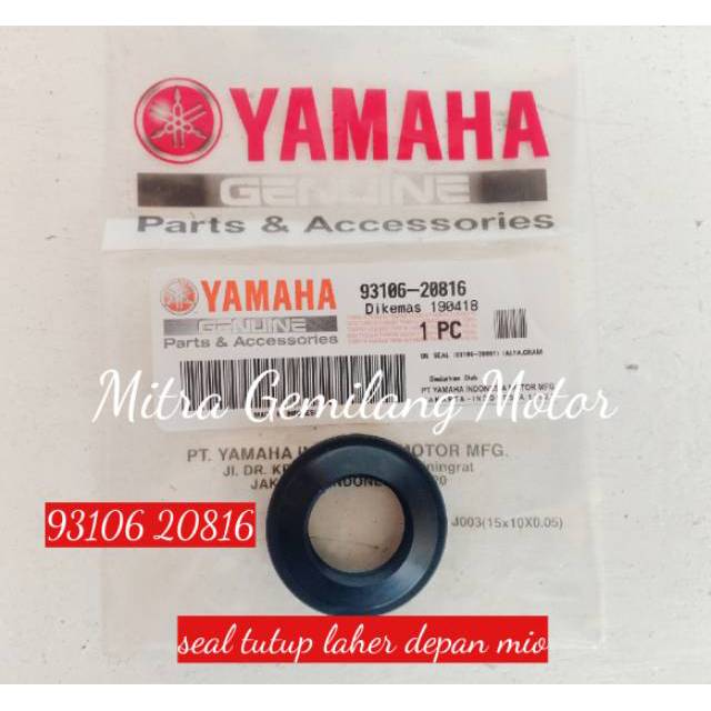 SEAL TUTUP BEARING RODA DEPAN YAMAHA MIO JUPITER ASLI