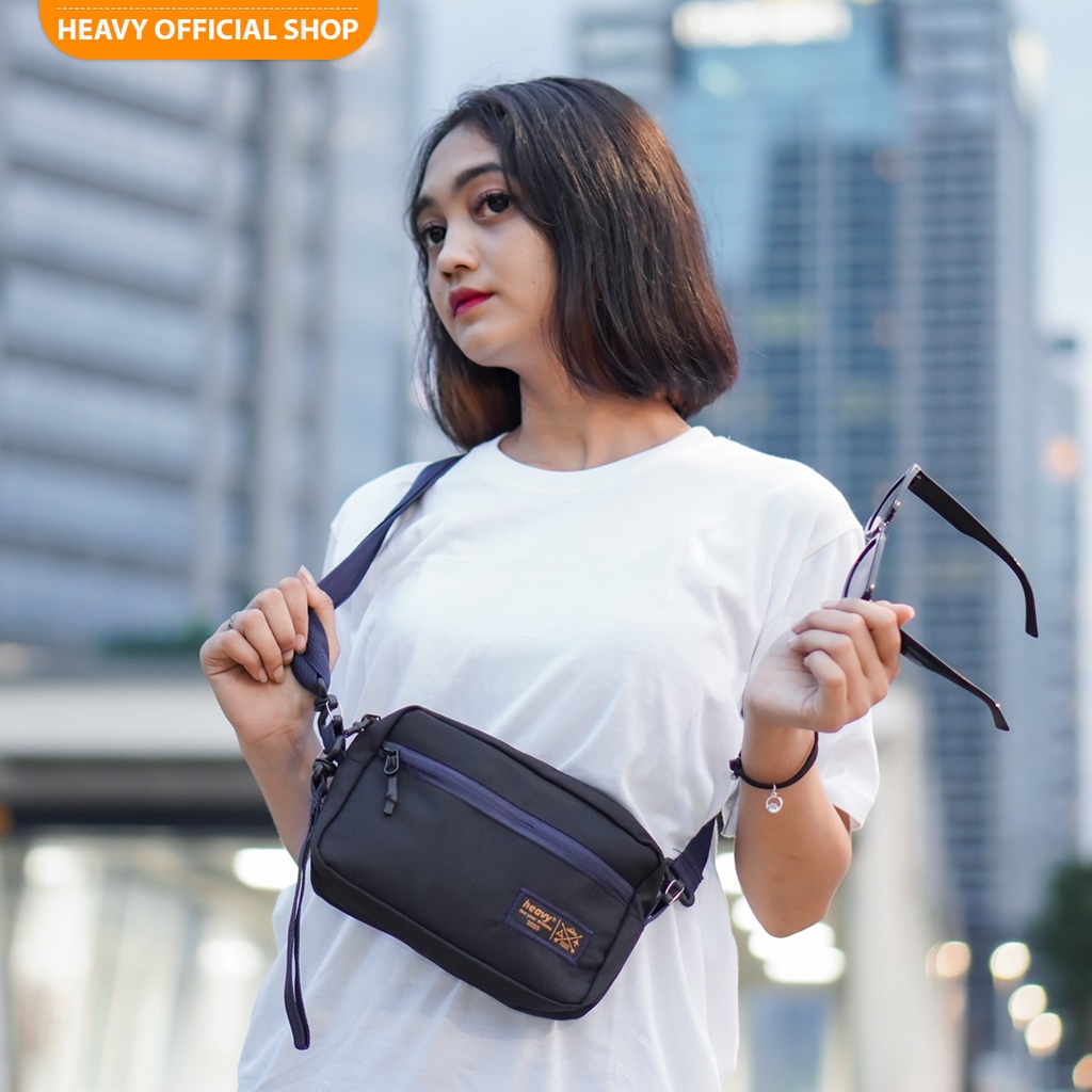 Heavy Official Shop - Hand Bag Sling Bag Heavy Original - Clutch Bag - Tas Selempang Pria