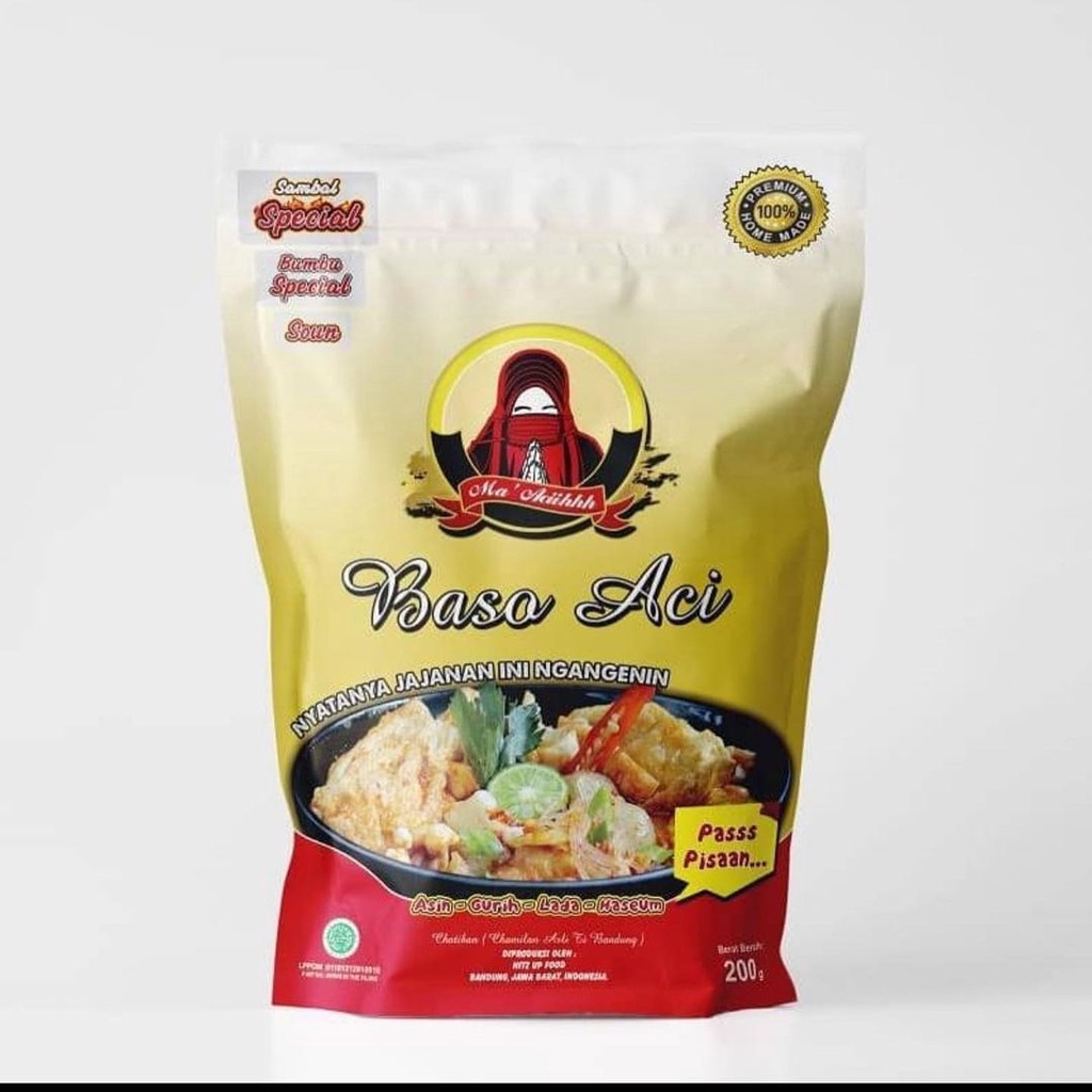 

Baso aci Camilan Instant "Maacih" 200gr