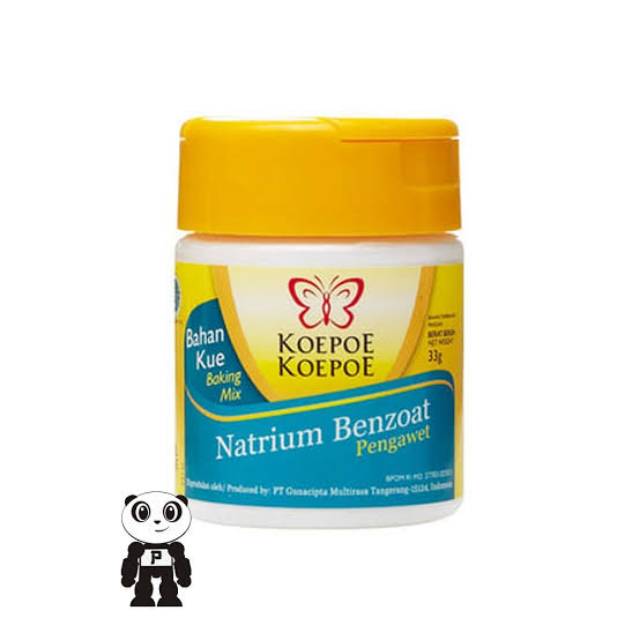 

Koepoe Natrium Benzoate 25gr/Pengawet Makanan/Pengawet minuman