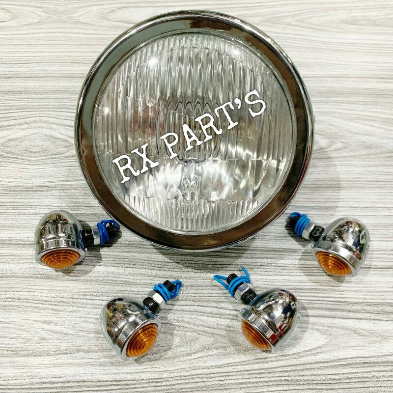 lampu depan cb 100 plus sein depan belakang
