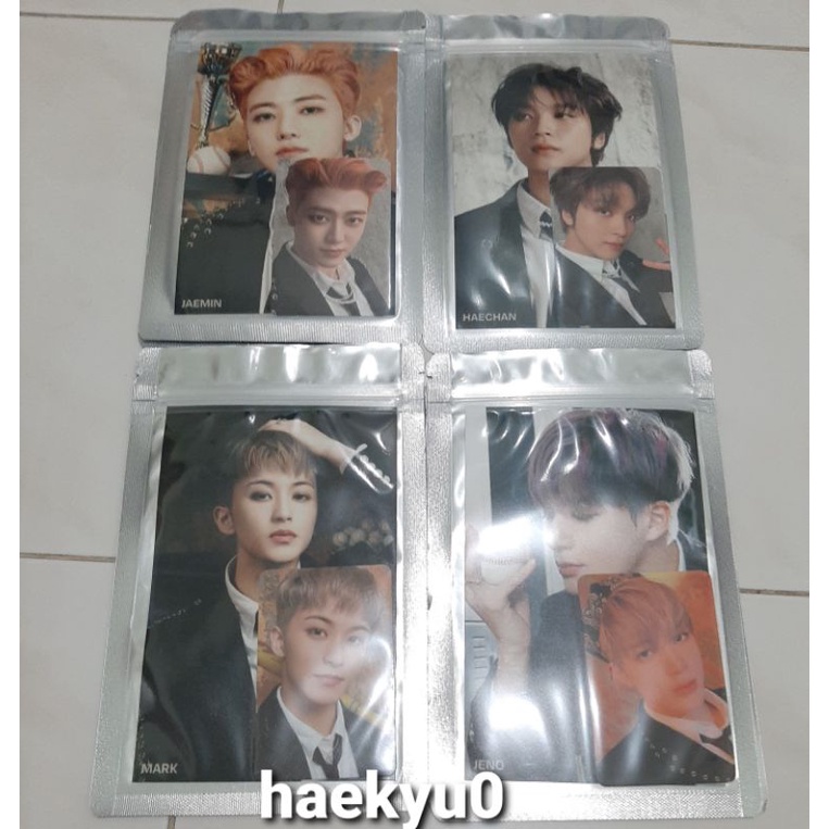 4x6 NCT Universe Let's Play Ball Jaemin Haechan Jeno Mark