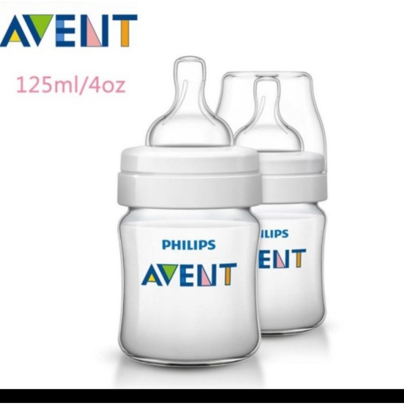 Philips Avent Bottle Classic+ PP  125ml (4oz) Twin Pack With Box (SCF560/27)