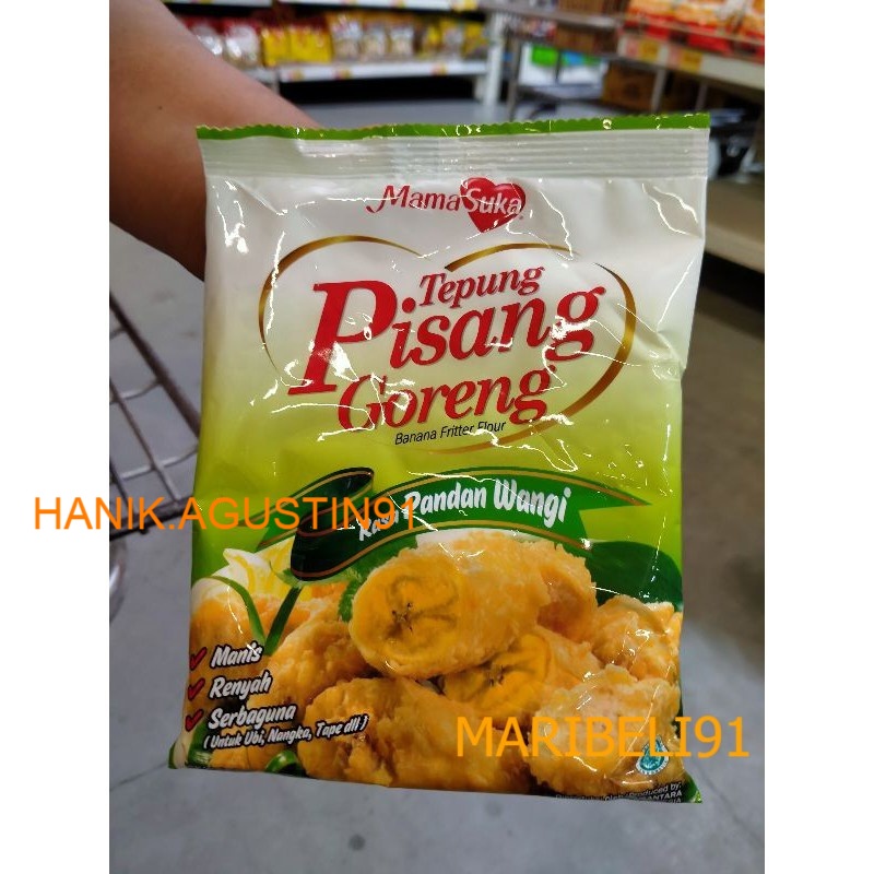 

MamaSuka - Tepung Pisang Goreng 225 gr maribeli91