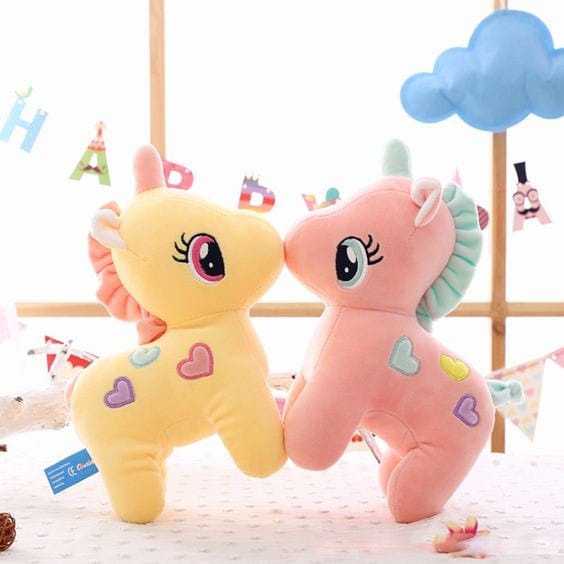 SNI BONEKA  LITLLE PONI 35 cm / KUDA PONI L untuk kado ulang tahun anak pacar teman laki perempuan pria wanita cowok cewek   gemes import ori premium original JUMBO BESAR MINI KECIL  everly.id everlyid gemoy lucu