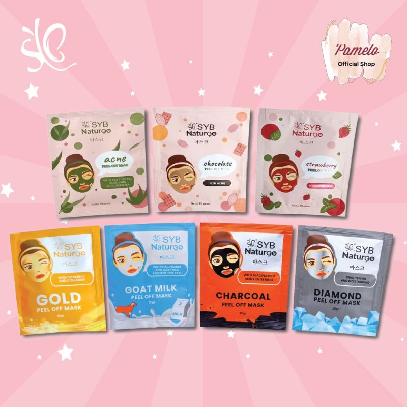 Hanasui naturgo // SYB naturgo peel of mask // masker kecantikan