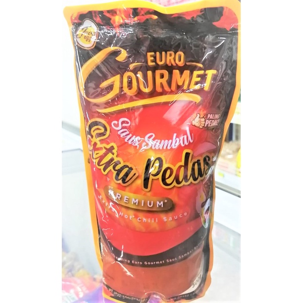 

Euro Gourmet Saus Sambal Extra Pedas Premium 500gr