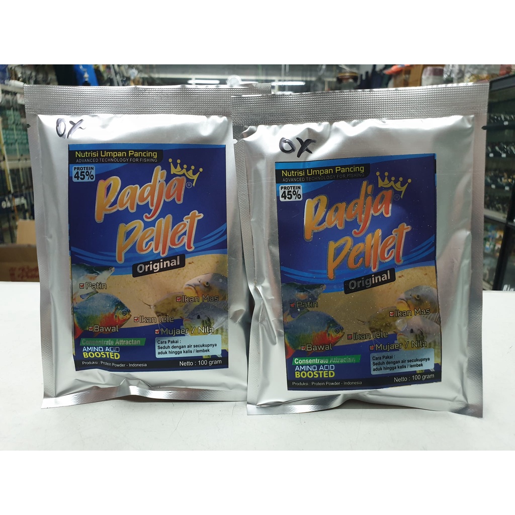 NUTRISI UMPAN PANCING RADJA PELET