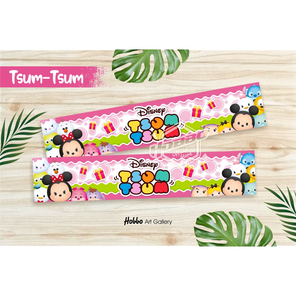 

Isi 10 pcs - Tsum Tsum - Ready Stok - Tas Plastik Label Ulang Tahun - Birthday Goodie bag Murah