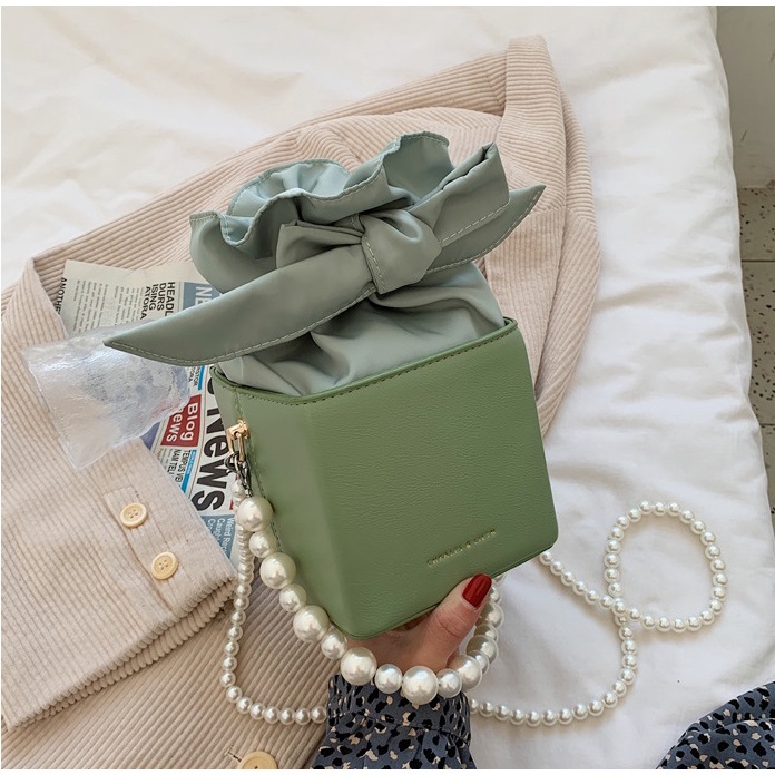 Polos Kain Kanvas Shoulder Bag Limited Edition Good Quality Promo Temurah Z2K3 Tas Selempang Slingba