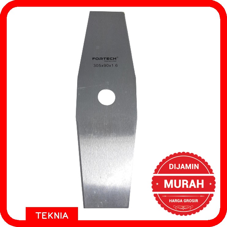 Pisau Potong Rumput 305 x 90 x 1.6mm FORTECH - Brush Cutter Blade