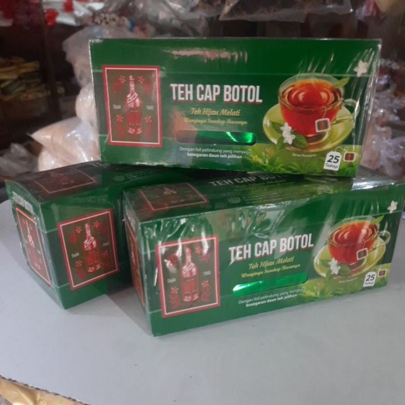 

TEH CELUP CAP BOTOL 25 KANTONG