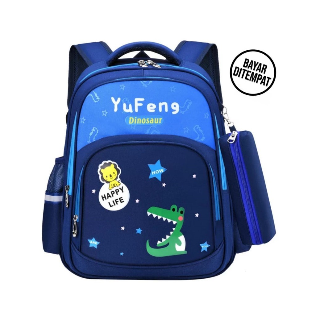 [COD] Tas Ransel Anak Unisex Karakter Gambar Tas Gendong Anak Sekolah TK SD Murah Kualitas Import