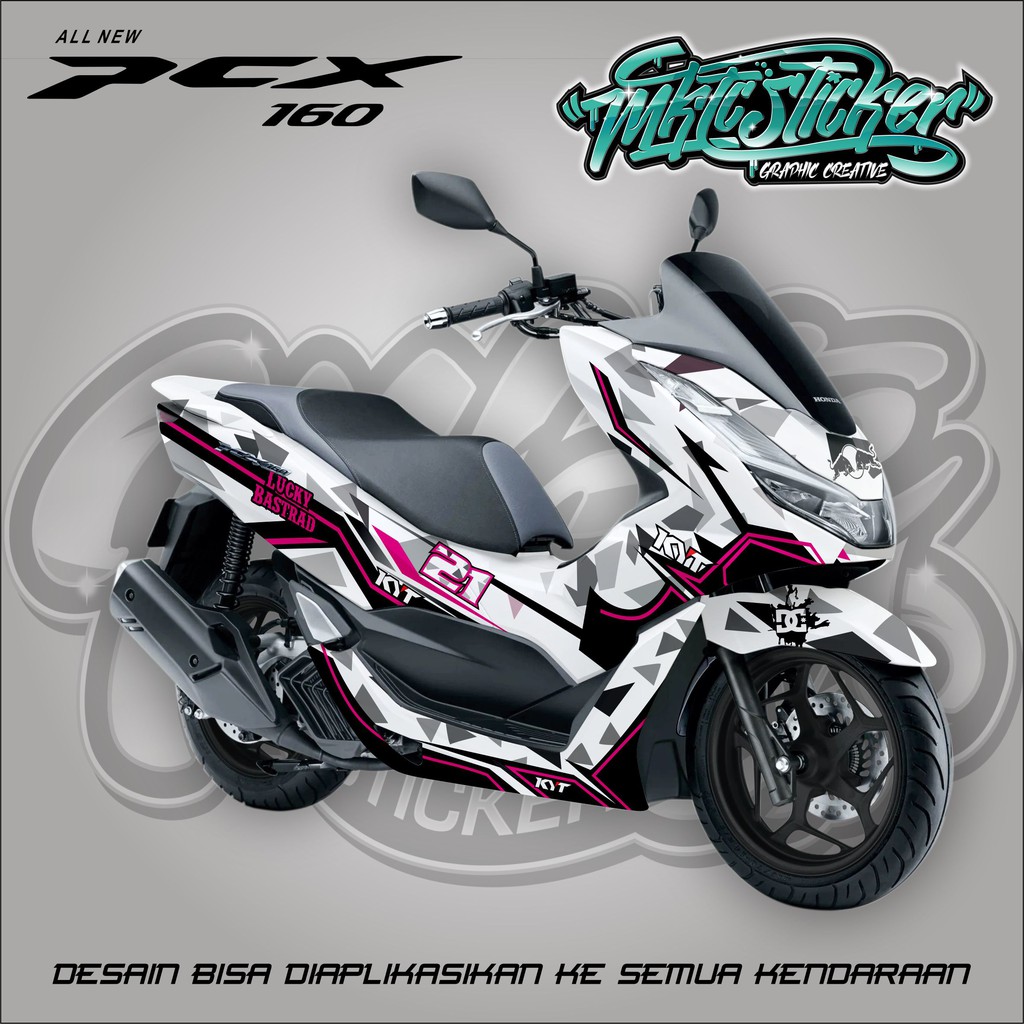 STIKER PCX BARU 2021 FULL BODY