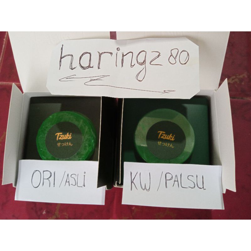 Sabun TZUKI BPOM Ori Asli