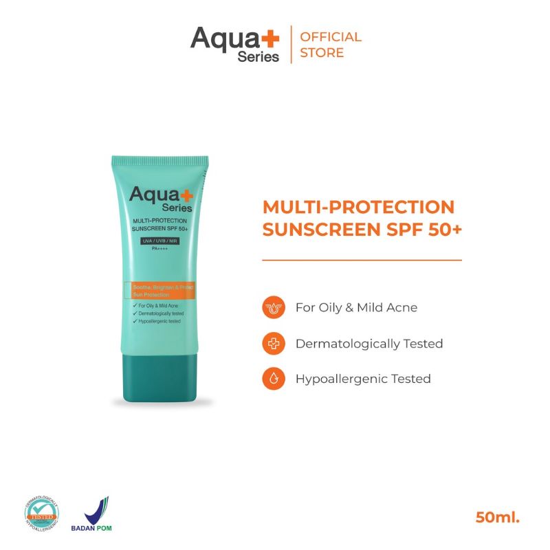 AQUA+ SERIES - MULTI-PROTECTION SUNSCREEN SPF 50+