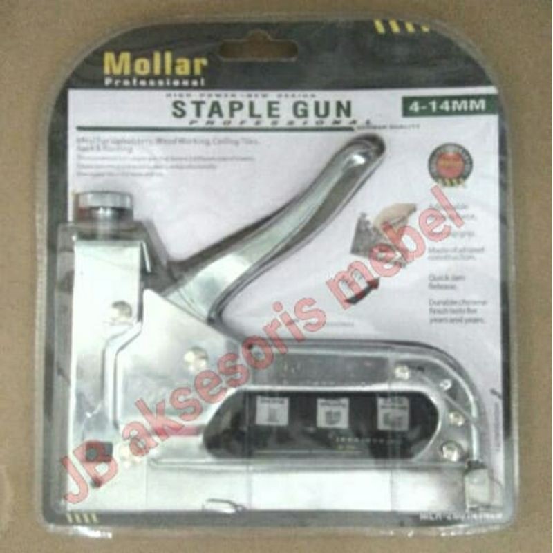 

STAPLES TEMBAK MOLLAR 3 in 1 BONUS ISI 600 PCS | STEPLES JOK | GUN TACKER