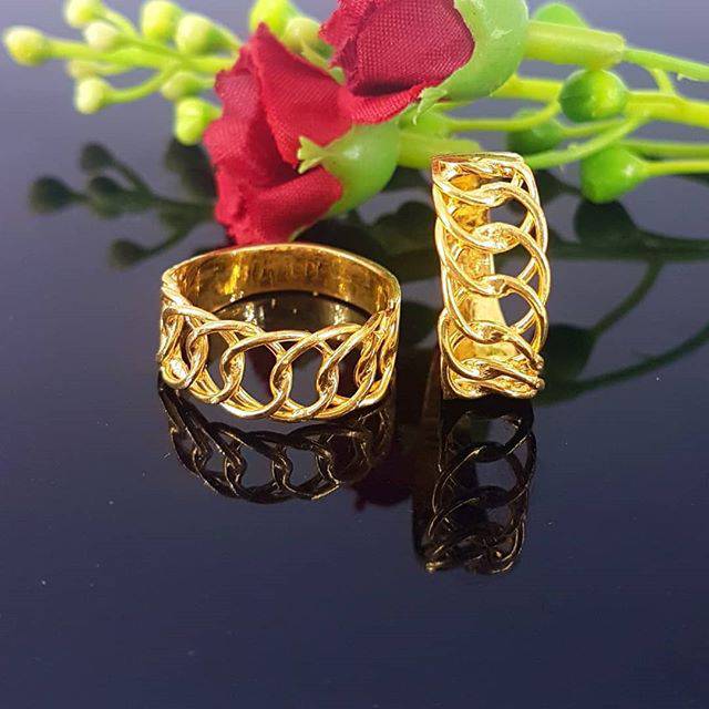 Cincin penang lapis emas 24k