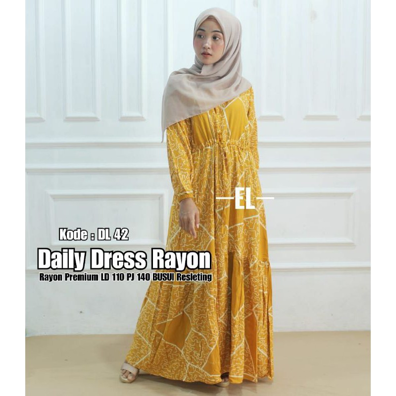 Elzhaf Daily Dress Busui Friendly
