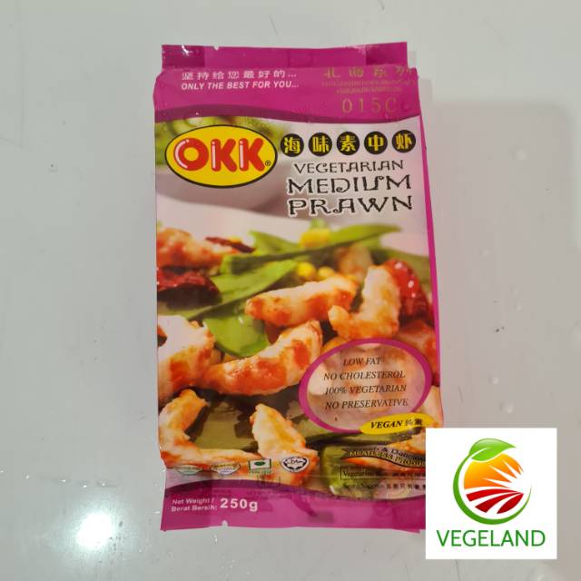 

OKK Vegetarian Medium Prawn VEGAN 250gr