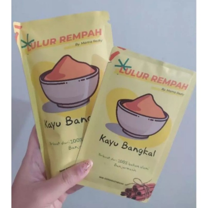 PAKET USAHA LULUR KAYU BANGKAL 10GRAM