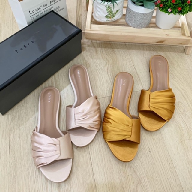 [7.7 Boombastis Sale⚡] - SANDAL WANITA PDR PS003 SENDAL FLAT PREMIUM IMPORT