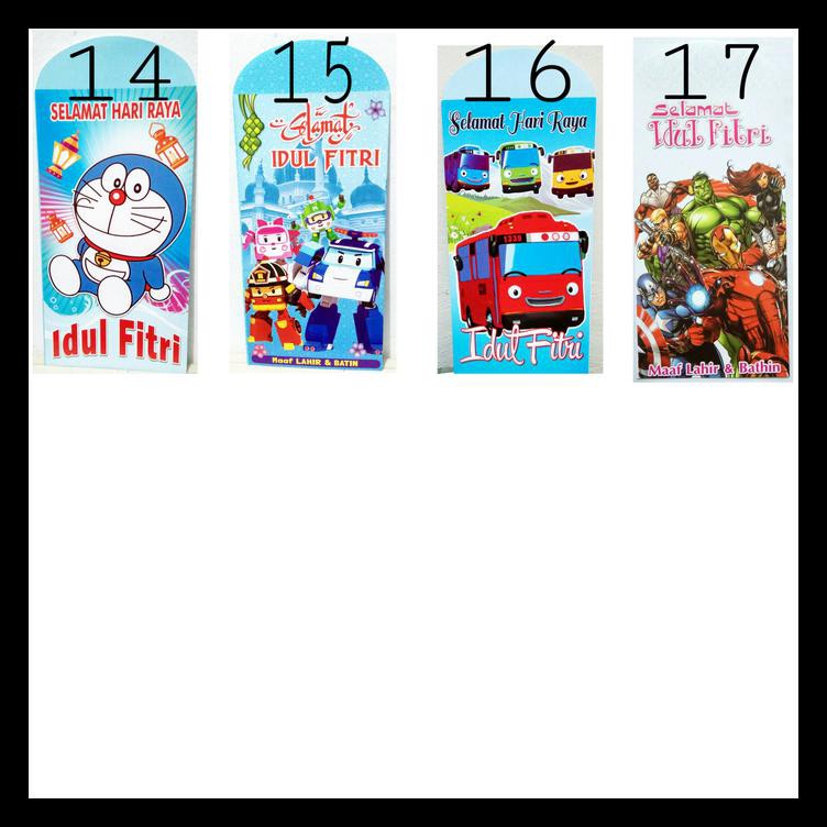 

Amplop Lebaran (Panjang) / Angpao Lebaran Bergaransi