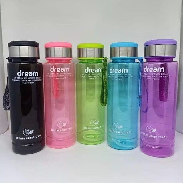 (COD) Botol MINUM Dream 1000 Ml Tempat Air Minum / Botol Minum Dream 1000ml