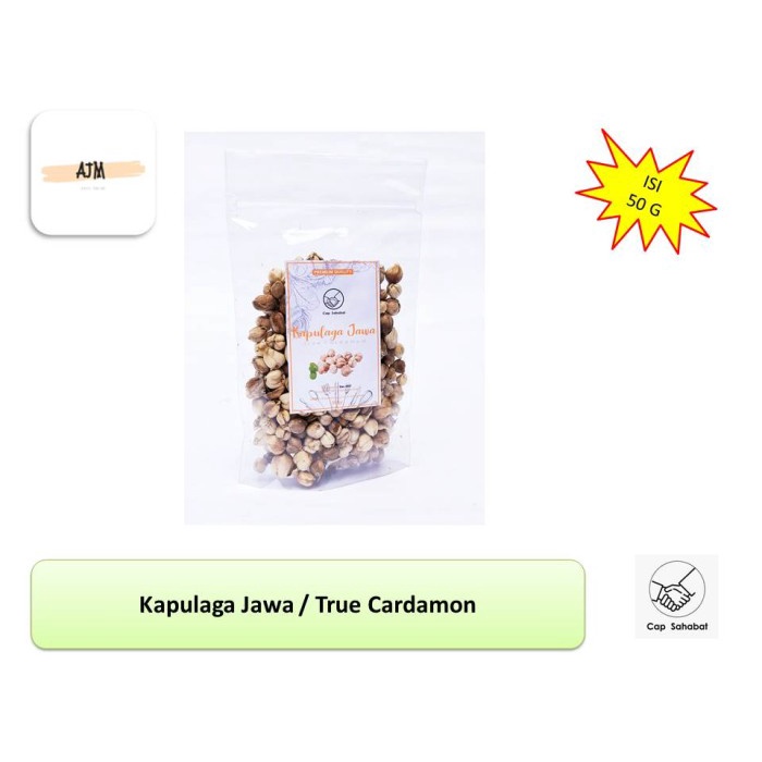 

Unik Kapulaga Jawa 50 Gr 100 Gr / True Cardamom - AJM Kaos Online - 50 gr Limited