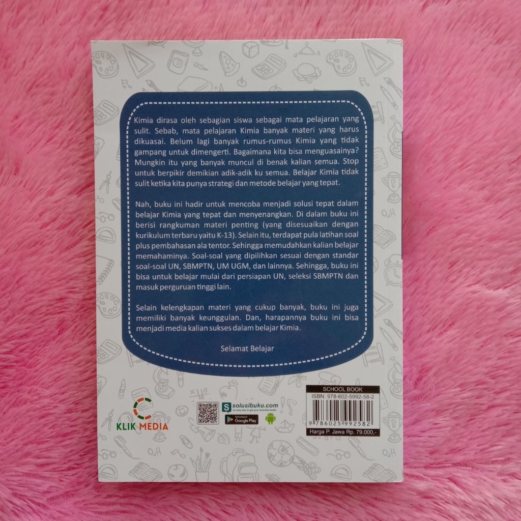 BUKU SMA :TRIK MASTER KUASAI BIOLOGI, FISIKA, KIMIA, MATEMATIKA SMA/MA KELAS X,XI, XII-4