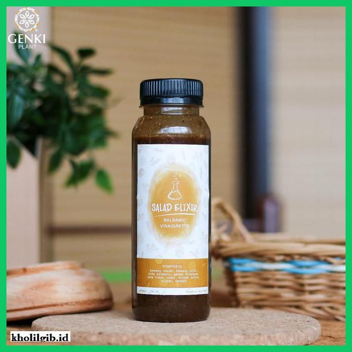 

gnidderdsaus- salad elixir balsamic vinaigrette (homemade salad dressing) - 200 ml -asliiiiii.