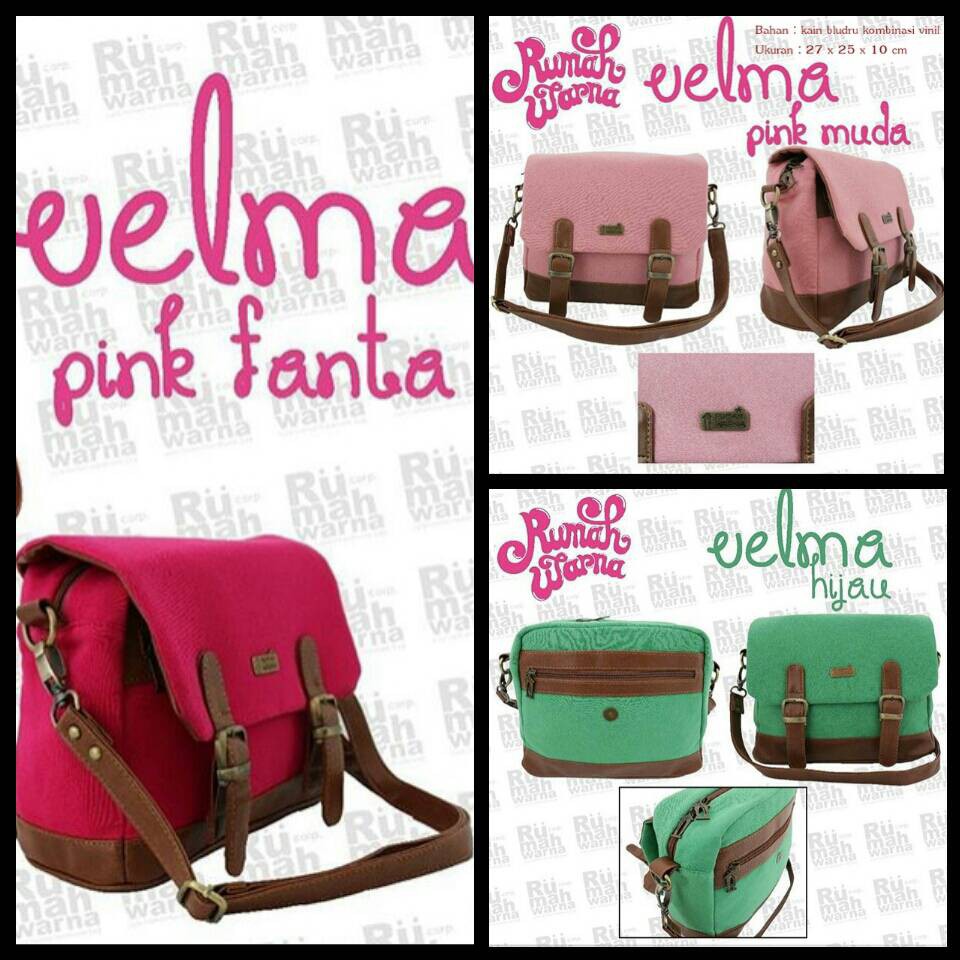 Tas Selempang Velma Rumah Warna
