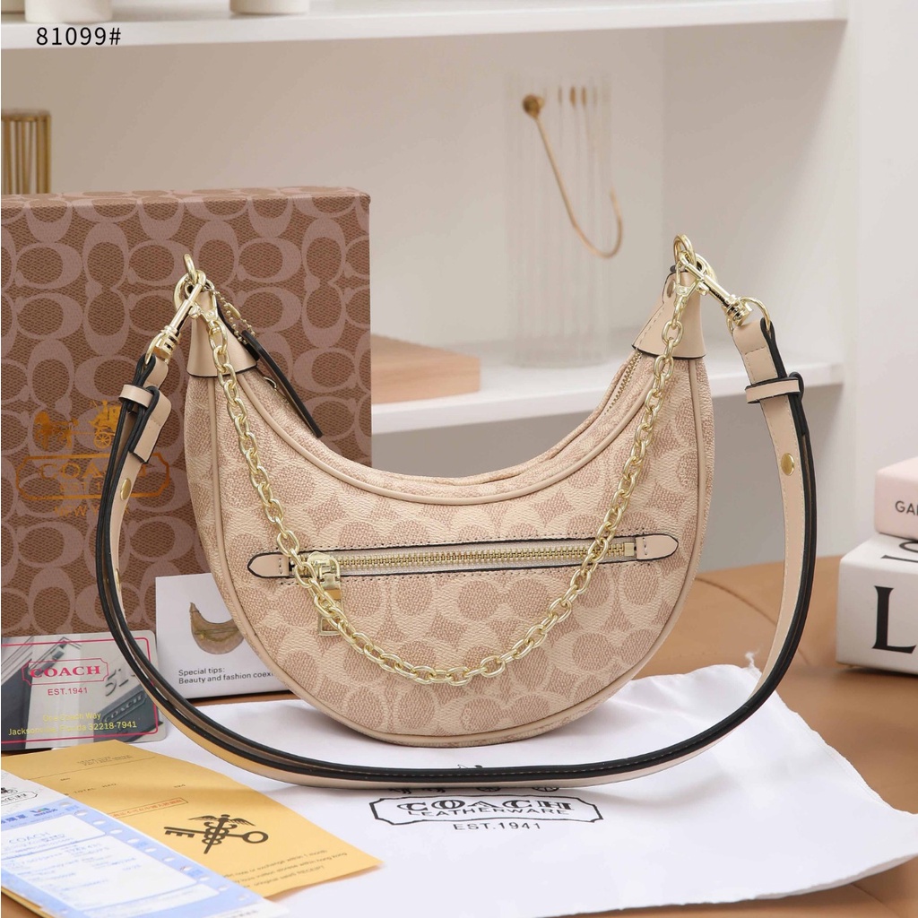 Loop Signature Canvas Shoulder Bag 81099