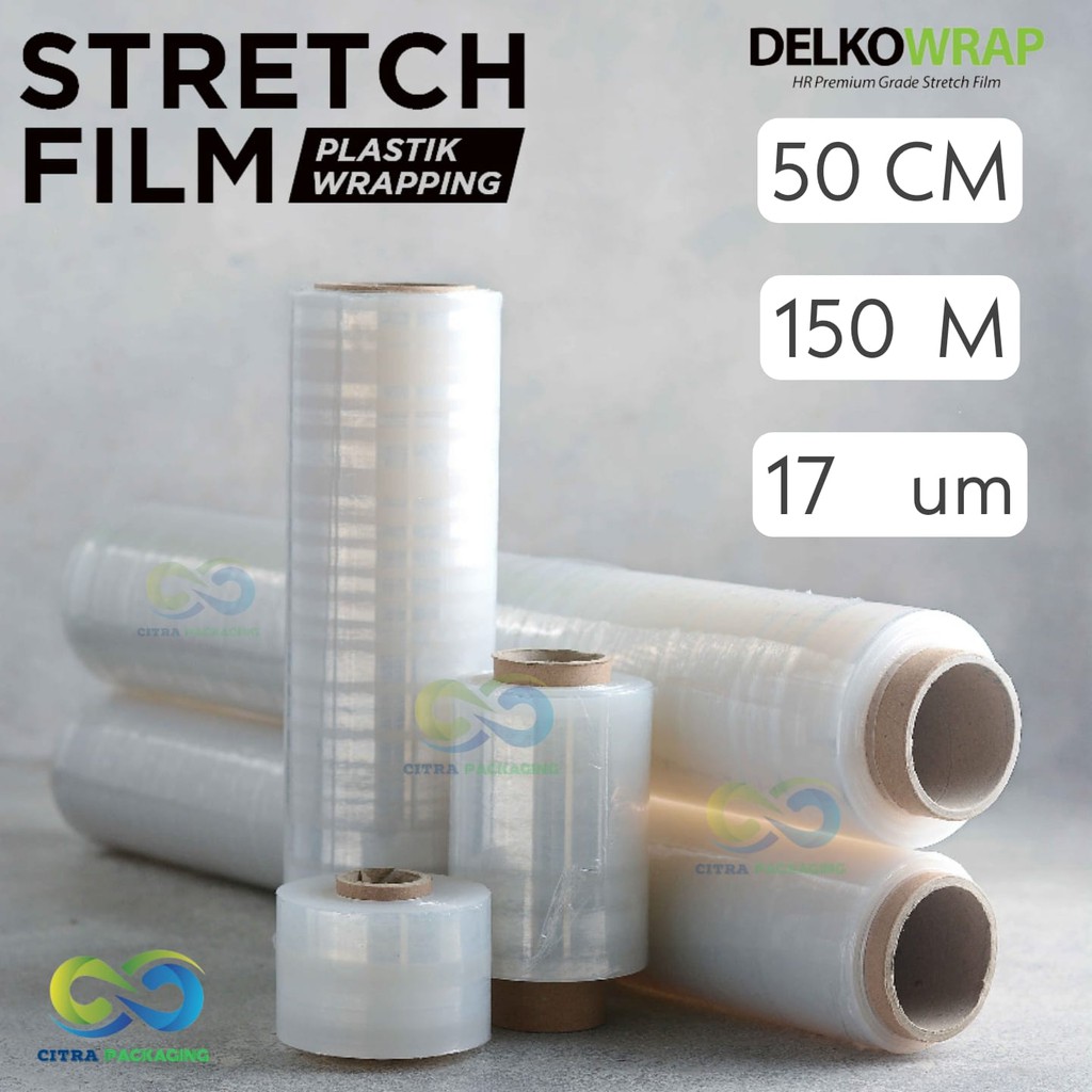 Jual PLASTIK WRAP BENING PLASTIK WRAPPING LILIT / STRETCH FILM CLEAR