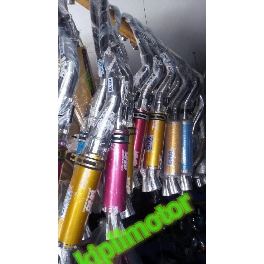 BARANG TERBAIK knalpot Racing cha all matic Mio sporty Mio smeal Mio soul lama karbu racing balapan