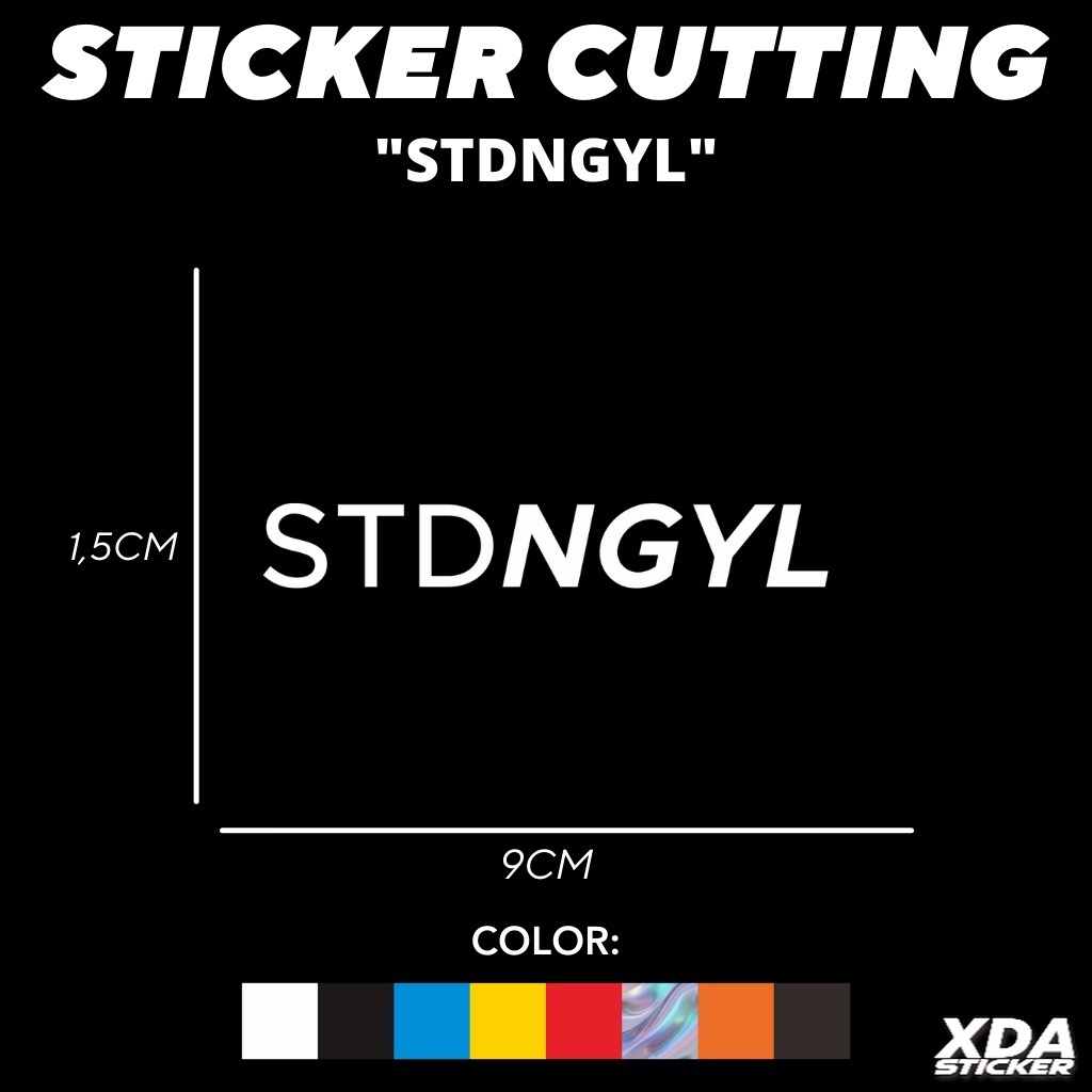 

STIKER/STICKER CUTTING STDNGYL