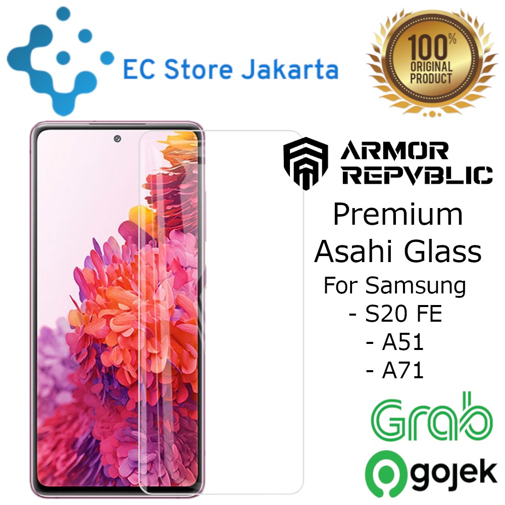 Armor Repvblic Tempered Glass Samsung A71 / A51 / S20 FE Screen Guard