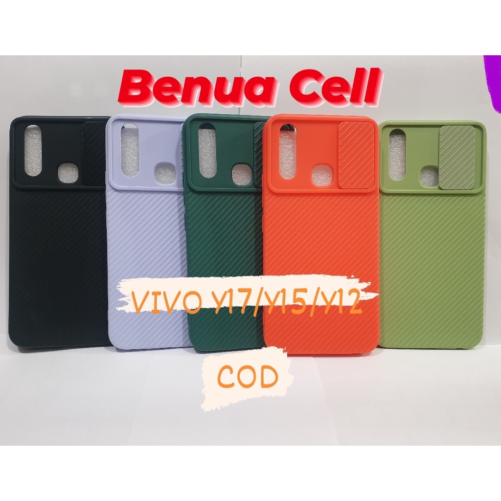 VIVO Y91C CASE SLIDE KAMERA VIVO Y91C SOFTCASE SLIDING KAMERA VIVO Y91C - BC