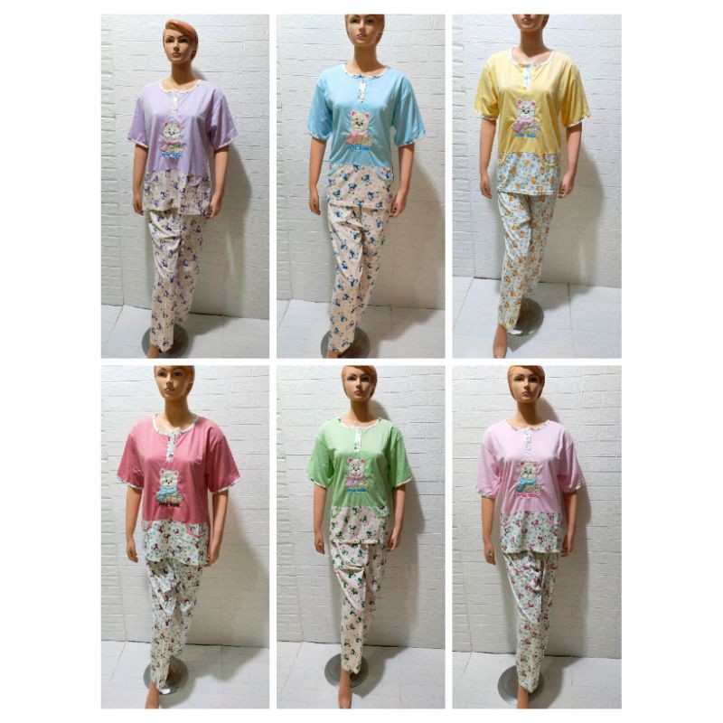 setelan baju tidur cp jumbo sie lie