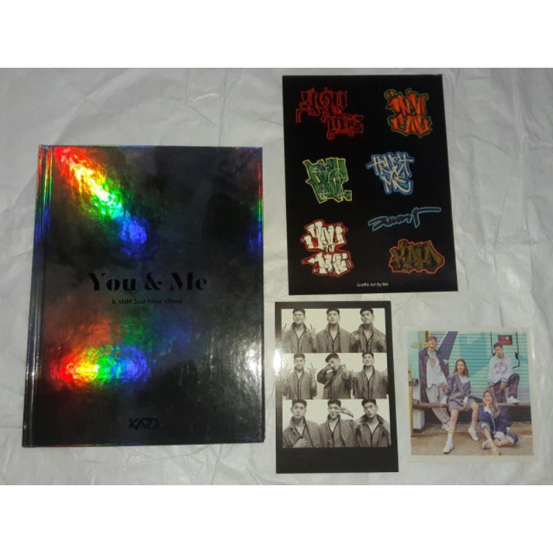 UNSEALED PC BM You & Me KARD 2nd Mini Album