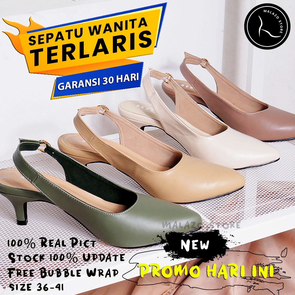 Sepatu shoes pantofel fantofel pansus hils heels hak tumit tapak tahu kerja kantor pesta seserahan U