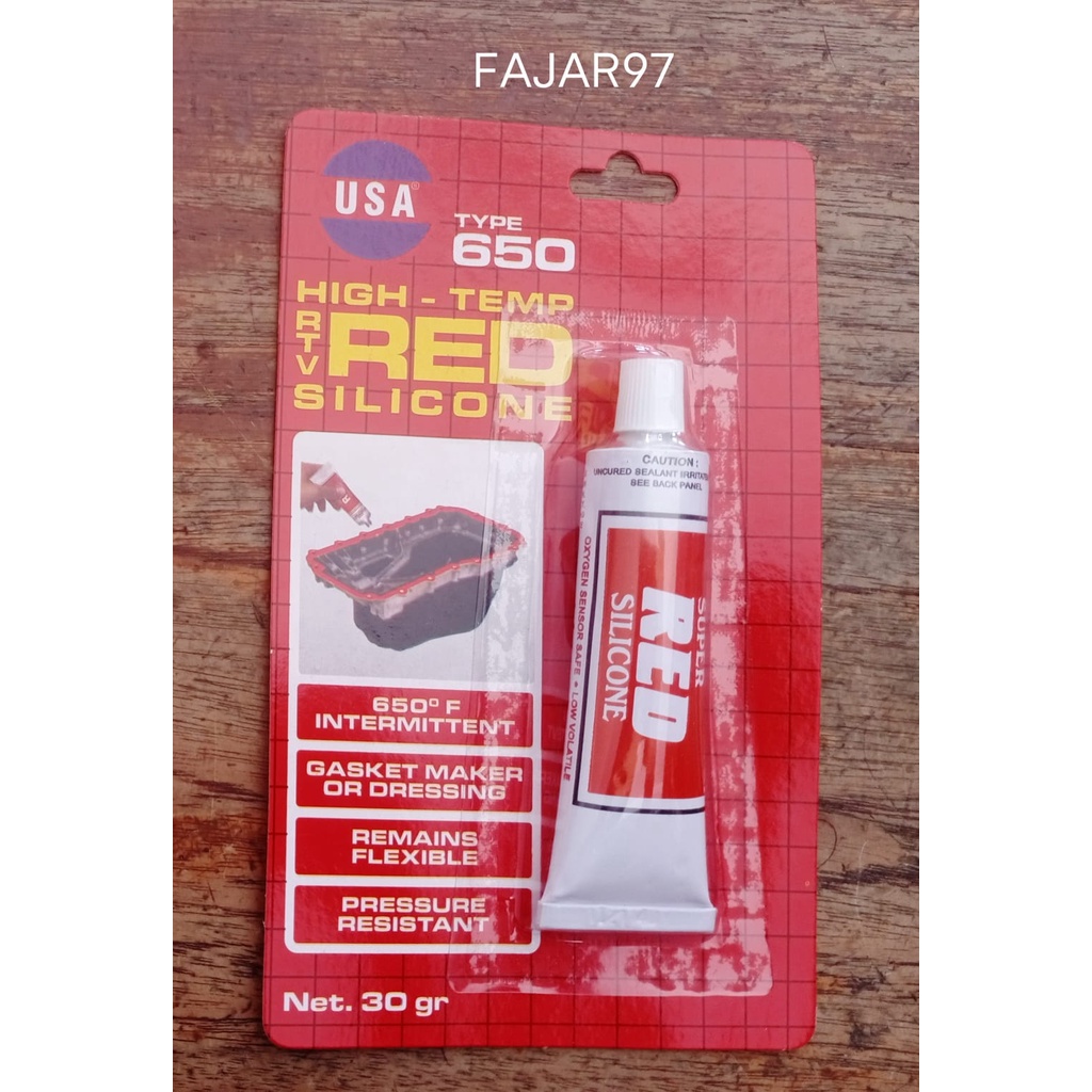 

Lem red silicone 30gr/Lem merah